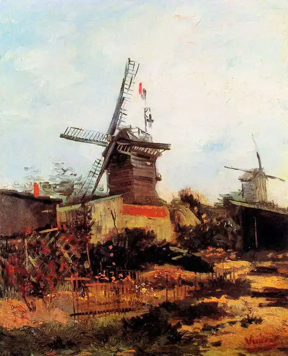 Gogh, Vincent van: Windmill in Blute-Fin