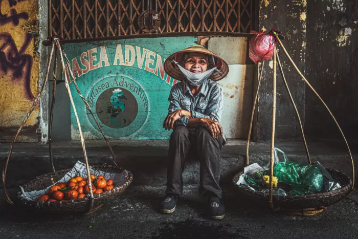 Tagliarino, Marco: Vendeur de rue à Hanoi
