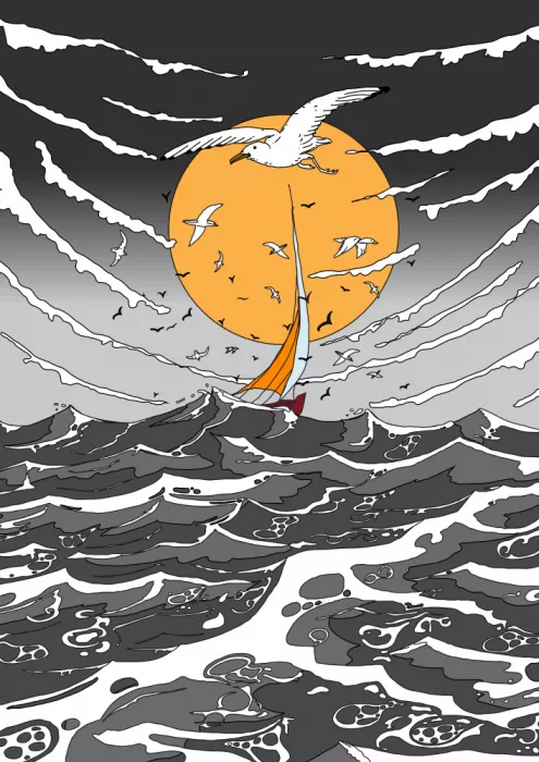 Nicholas: Sailing into Sunset