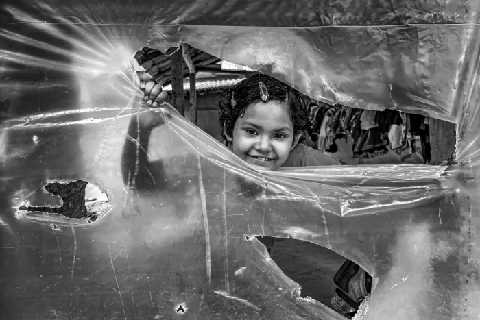 Das, Subhajit: Portrait of a tribal girl