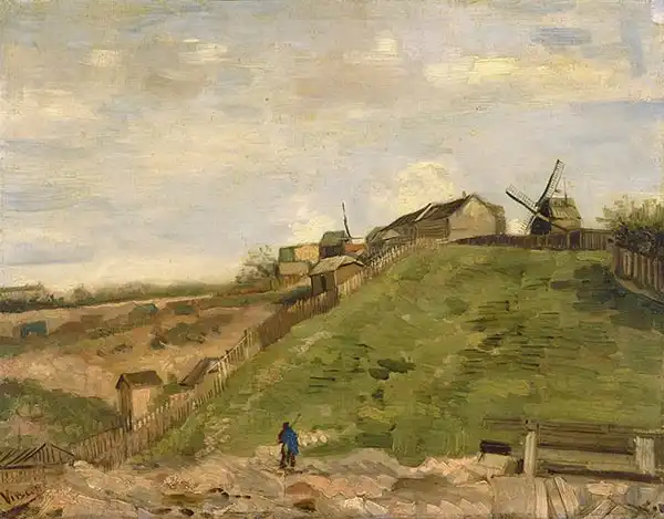 Gogh, Vincent van: Moulins de la carrière de Montmartre