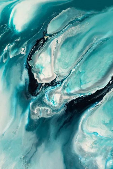 de, Meikle Petra: Ocean Teal Aqua Turquoise "Ocean Teal"
