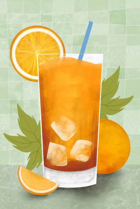 EMELIEmaria: Orange drink