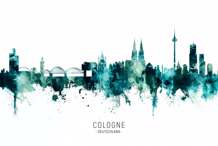 Tompsett, Michael: Kölner Skyline Deutschland