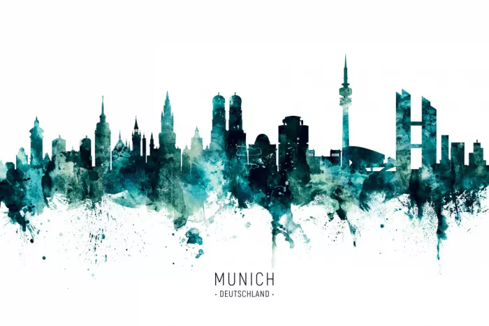 Tompsett, Michael: Münchner Skyline