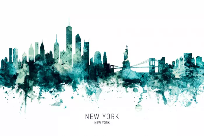 Tompsett, Michael: New York Skyline