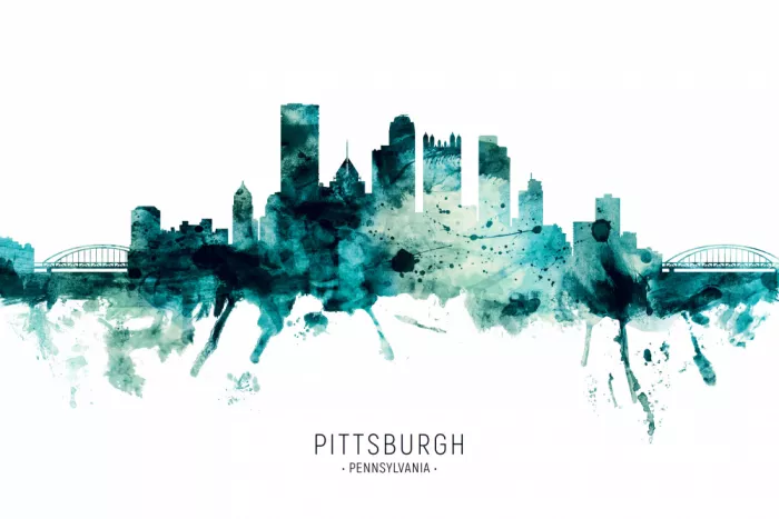 Tompsett, Michael: Pittsburgh Pennsylvania Skyline