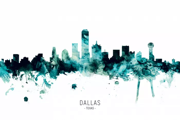 Tompsett, Michael: Dallas Texas Skyline