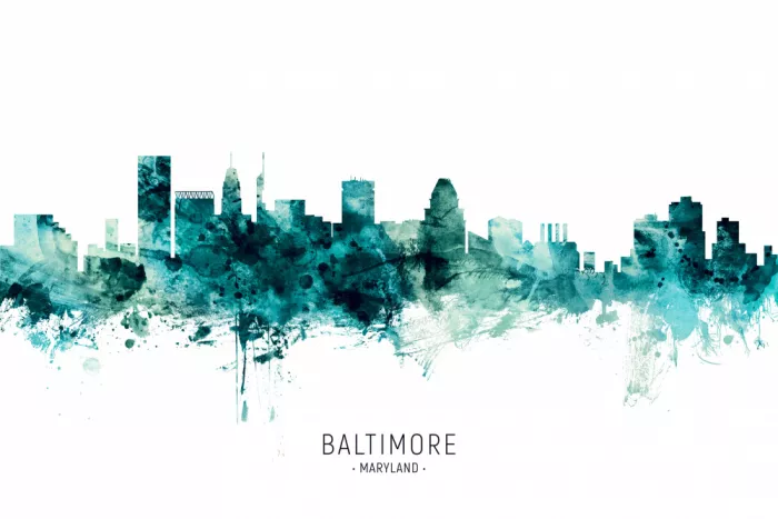 Tompsett, Michael: Silueta Baltimore Maryland