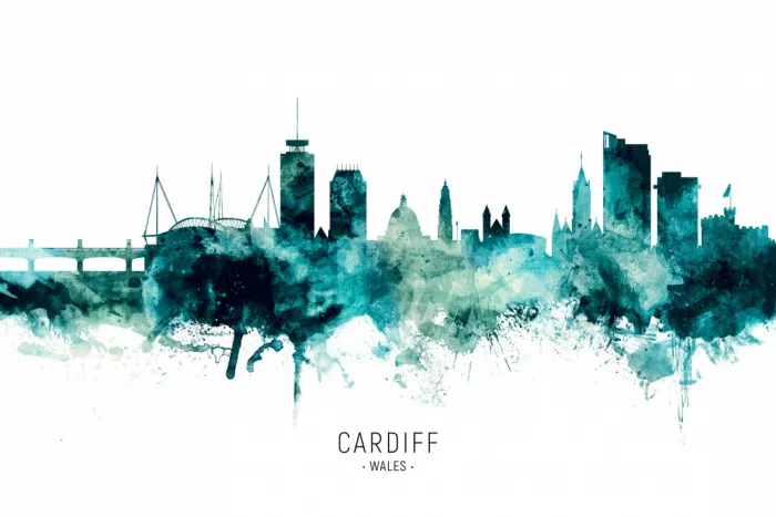 Tompsett, Michael: Cardiff Wales Skyline