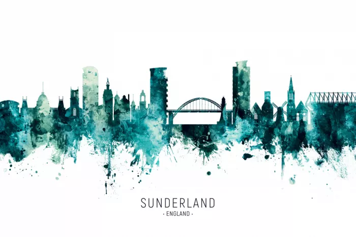 Tompsett, Michael: Silueta Sunderlandu, Anglie