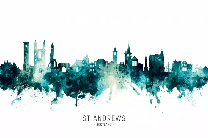 Tompsett, Michael: St Andrews Scotland Skyline