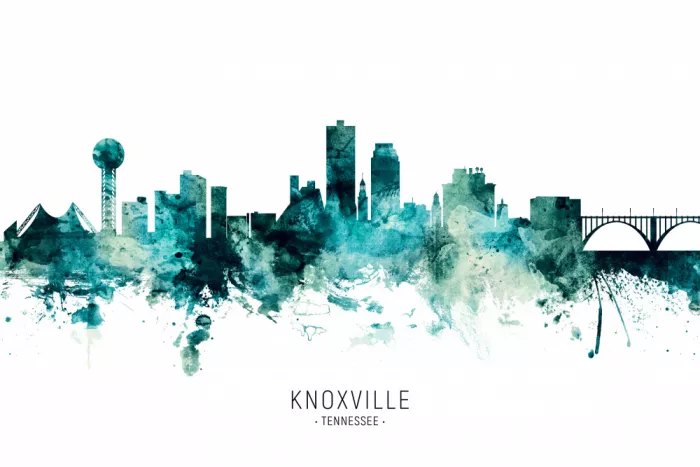 Tompsett, Michael: Knoxville Tennessee Skyline
