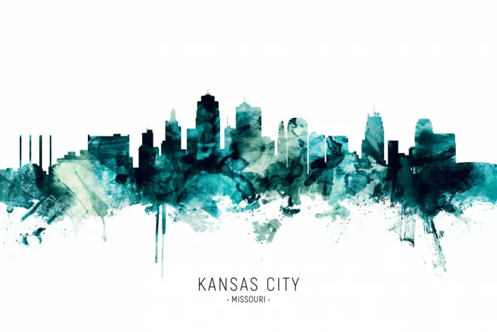 Tompsett, Michael: Kansas City Missouri Skyline