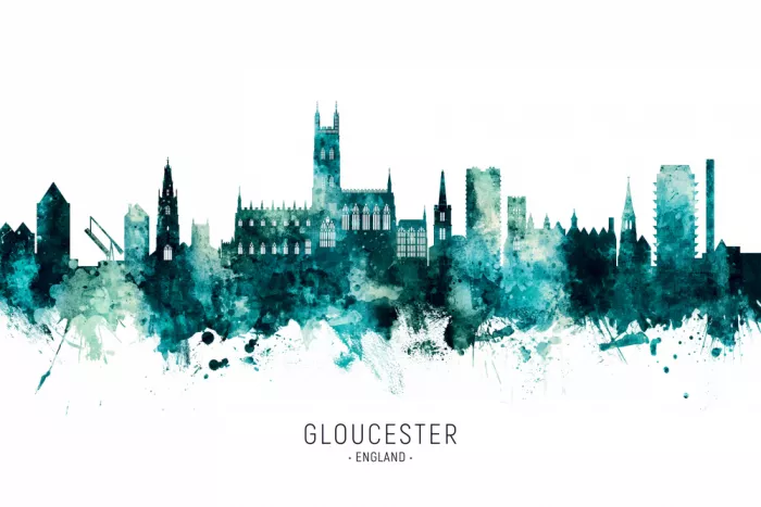 Tompsett, Michael: Silueta Gloucesteru, Anglie