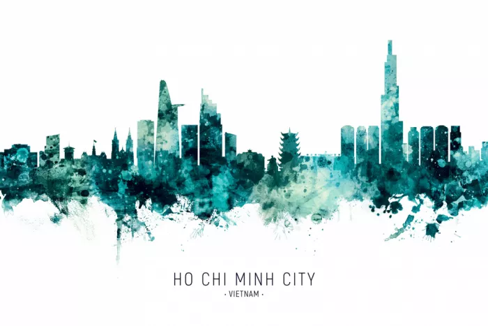 Tompsett, Michael: Silueta Ho Chi Minh City Vietnam