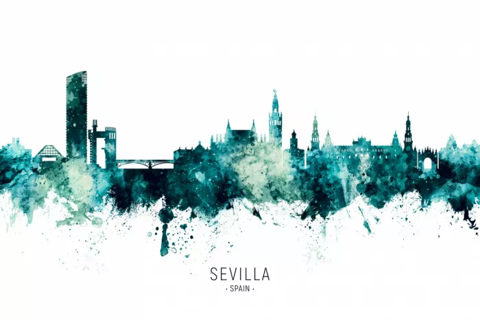 Tompsett, Michael: Silueta Sevilly, Španělsko