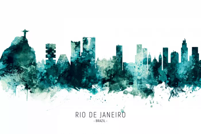 Tompsett, Michael: Rio de Janeiro Brazílie Panorama