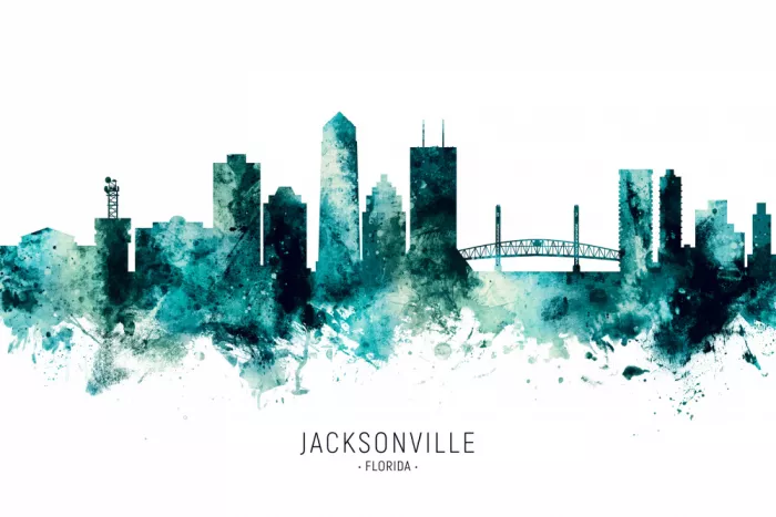 Tompsett, Michael: Jacksonville Florida Skyline