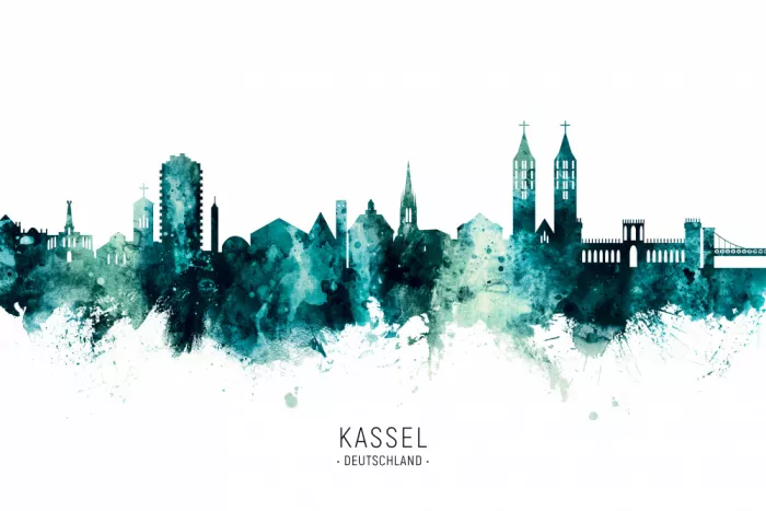 Tompsett, Michael: Kassel Germany Skyline