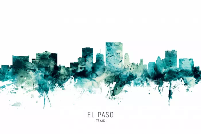 Tompsett, Michael: El Paso Texas Skyline