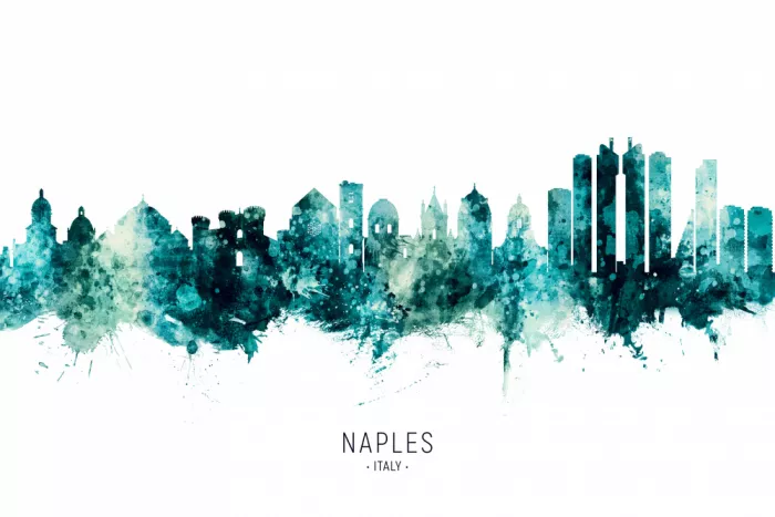 Tompsett, Michael: Naples Italy Skyline