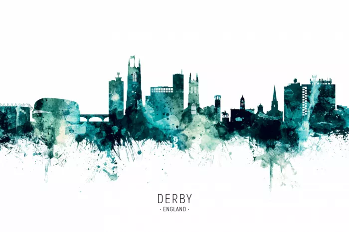 Tompsett, Michael: Derby England Skyline
