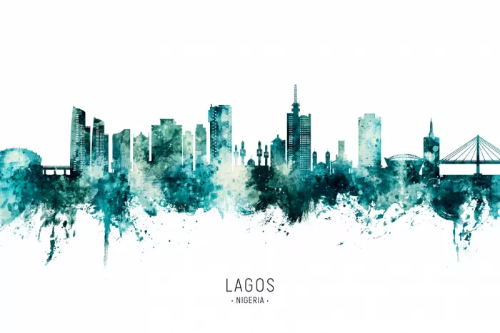 Tompsett, Michael: Lagos Nigeria Skyline