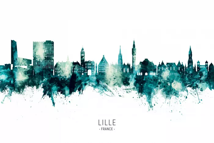 Tompsett, Michael: Skyline de Lille France