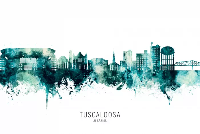 Tompsett, Michael: Skyline de Tuscaloosa Alabama