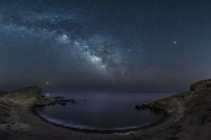 Guillen, Jose Manuel: Milky way on the beach