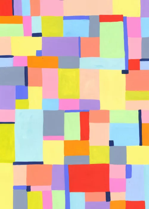 Brent, Isabelle: Tapisserie géométrique vivante