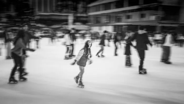 Xu, Wei: Winter Village in Bryant Park