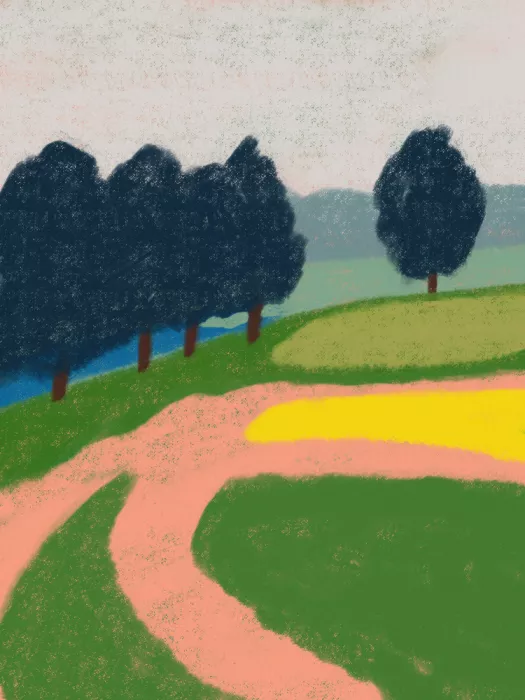 Dean, Little: Landschaft Plein Air