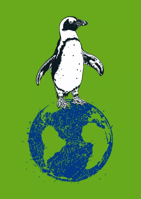 Kaminski, Carlo: Der niedliche Pinguin ist eine bedrohte Art