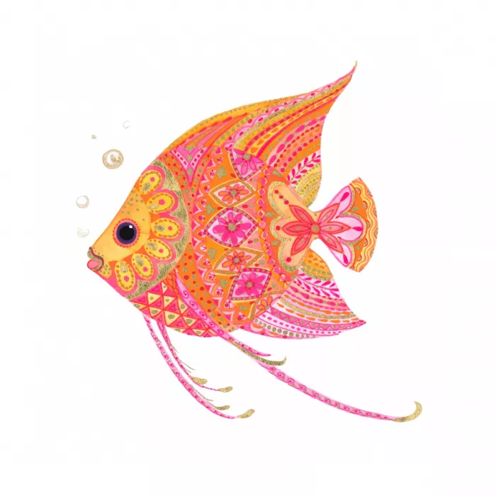 Brent, Isabelle: Patterned Angel Fish