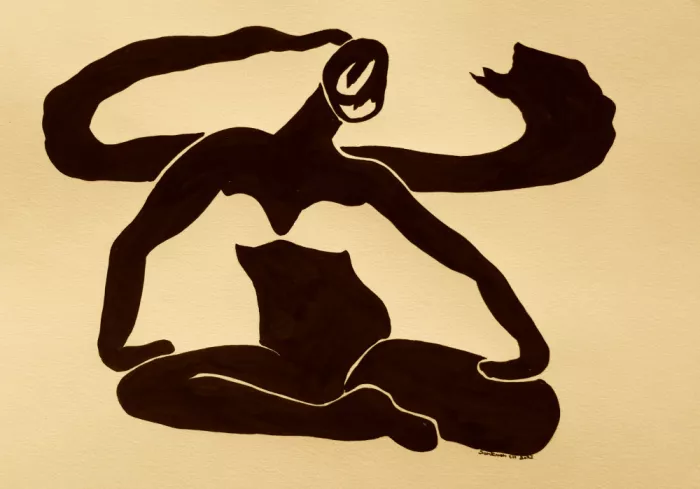 ch, Santhosh: Danse de silhouette