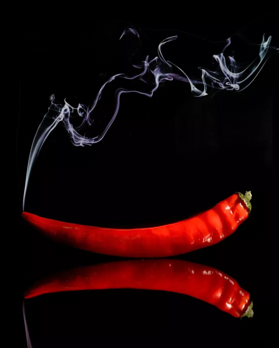 Leinemann, Ulrike: Burning hot chilli pepper