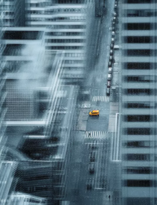 Zhong, John-Mei: Snowy NYC