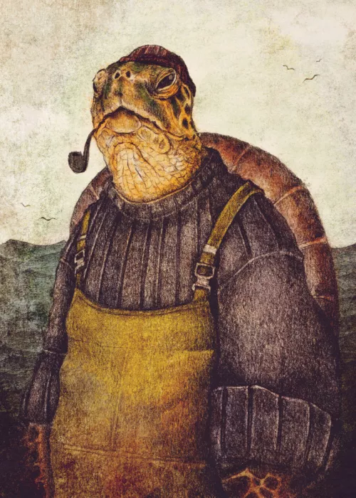 Koubou, Mike: Tortue élégante vintage