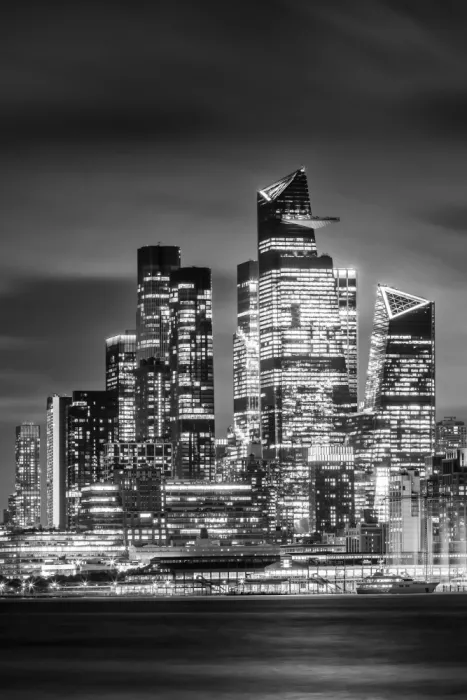 Viola, Melanie: Magnífica silueta de Nueva York con Hudson Yards