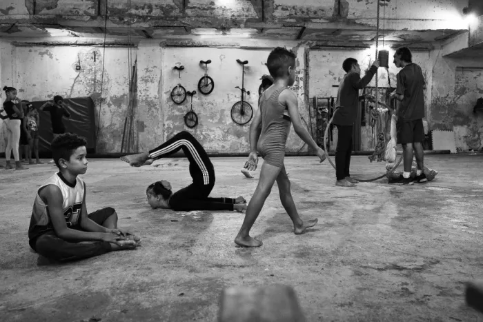 Aadli, Myriam: The artist practices early