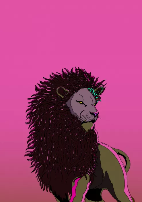 Nicholas: Regard de lion vivide