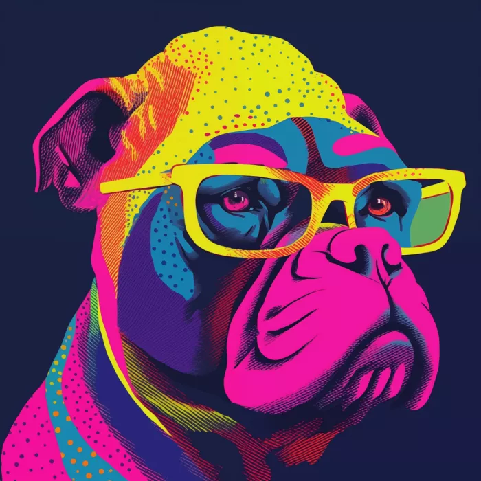 Magnusson, Andreas: Canine Neon Vibes