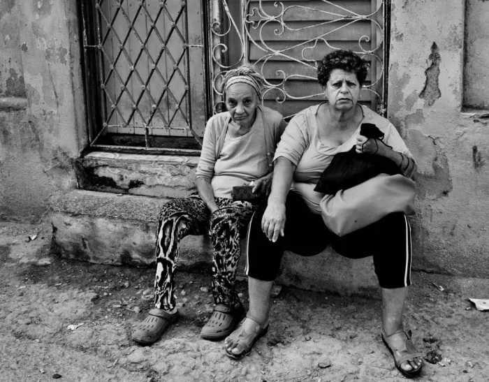Aadli, Myriam: Exhausted from daily shopping in shortage