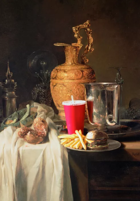 Fritsch, Athene: Stilleben of Fast Food