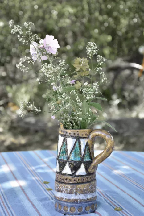 Sillen, Christina: Jarrón de flores silvestres