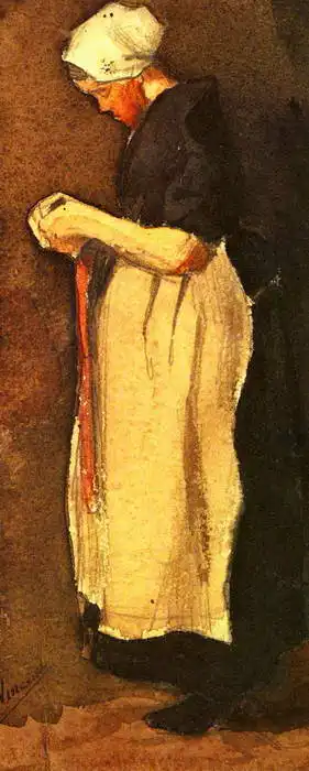 Gogh, Vincent van: La femme de Schevening