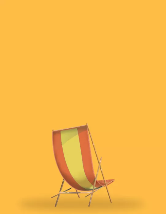 Nicholas: Chaise longue de plage