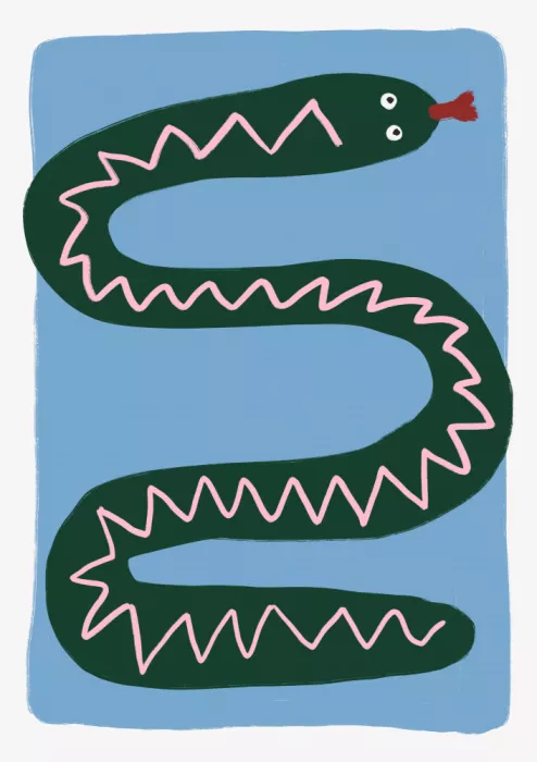 Fritsch, Athene: Le Conte du Serpent Ondulant